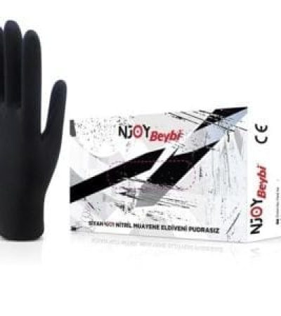 beybi-siyah-njoy-nitril-muayene-eldiveni-pudrasiz-100-lu-paket-medium_min